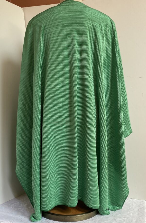 Green ruana poncho - Image 3